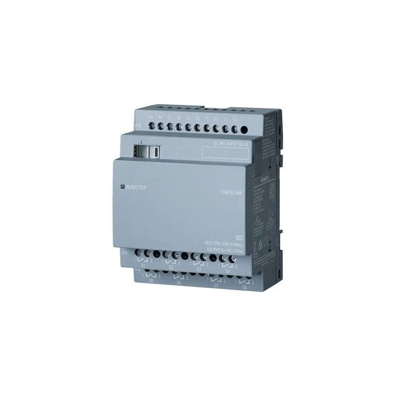 Logo DM16 24R Exp. Module 6ED1055-1NB10-0BA2 — Siemens — Siemens