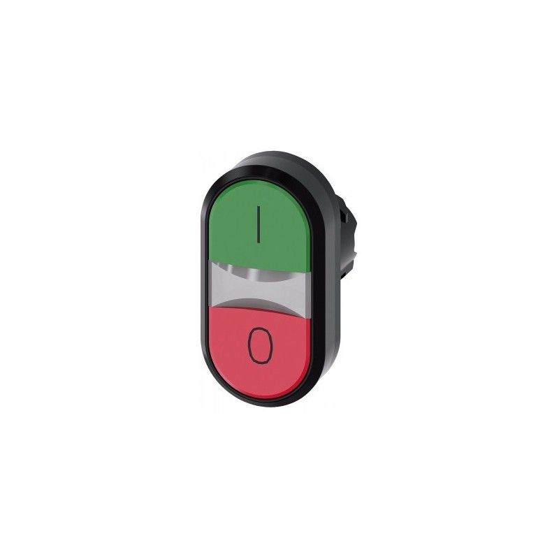 Pulsador Lum Ras 22mm Ve Doble 1NC B/torn 3SU1001-3AB42-0AK0 — Siemens — Siemens