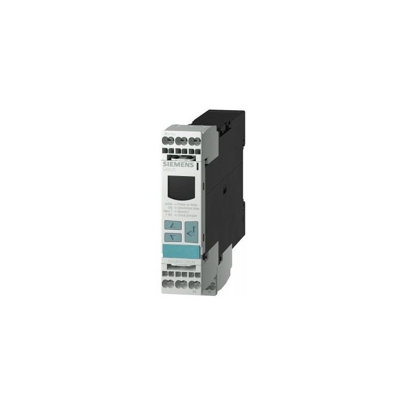 Relé VIGILANCIA 17-275VAC/DC 0/20SEG 3UG4633-1AL30 Siemens — Siemens