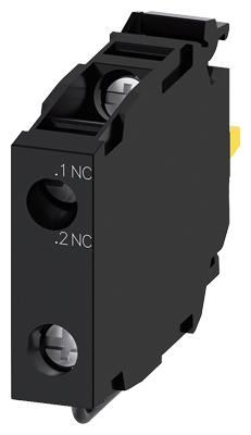 Modulo Contacto 1NC B/torn Fija Para Frontal 3SU1400-1AA10-1HA0 — Siemens — Siemens