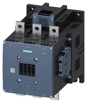 Contactor 500A bobina 220V 2NA+2NC 3RT1076-6AP36 Siemens — Siemens