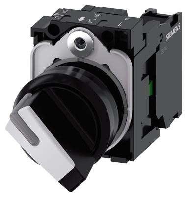 Selector 2 Posiciones Mantenidas 1NA Plastico Diametro 22mm 3SU1100-2BF60-1BA0 — Siemens — Siemens