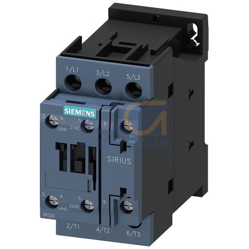 Contactor 25A bobina 110VAC 1NA+1NC 3RT2026-1AF00 Siemens — Siemens
