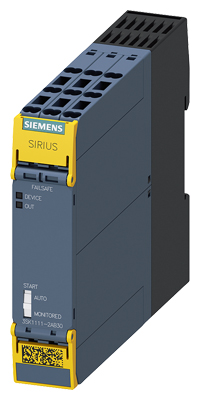 Módulo SEGUIRIDAD SIRIUS 3NA, 1NC 24V. AC/DC 3SK1111-2AB30 Siemens — Siemens