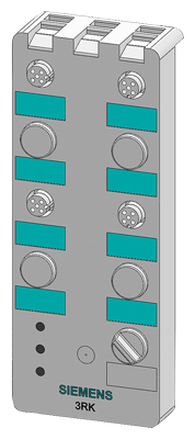 Modulo Compacto As-i K60 Digital 2 DI/2 Dq, IP67 3RK1400-1BQ00-0AA3 — Siemens — Siemens