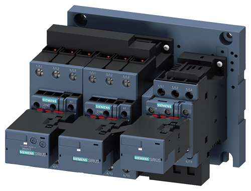 Combinacion Estrella-triangulo AC-3, 45kW/400V,20-33V AC/DC 3 Polos 3RA2436-8XF32-1NB3 — Siemens — Siemens