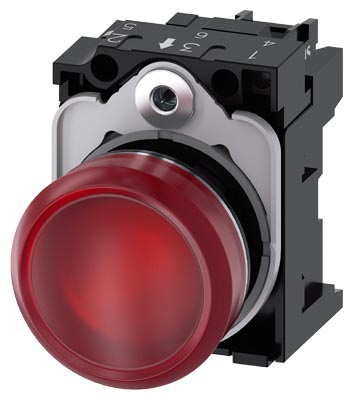 Lampara de Señalizacion 22mm 230V AC 3SU1156-6AA20-1AA0 — Siemens — Siemens