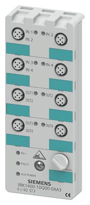 Et 200SP para Arrancador de Motor Base Unit (BU30-MS1) Con Alimentación 24V y 500V 3RK1908-0AP00-0AP0 — Siemens — Siemens