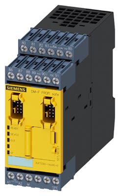 Modulo de Seguridad Dm-f Profisafe Bus/profisafe, Us: 110-240V AC/DC 3UF7330-1AU00-0 — Siemens — Siemens
