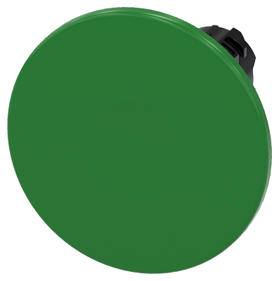 Pulsador de Seta, 22mm, Redondo, Plastico, Verde, 60mm, Contacto Momentaneo 3SU1000-1CD40-0AA0 — Siemens — Siemens