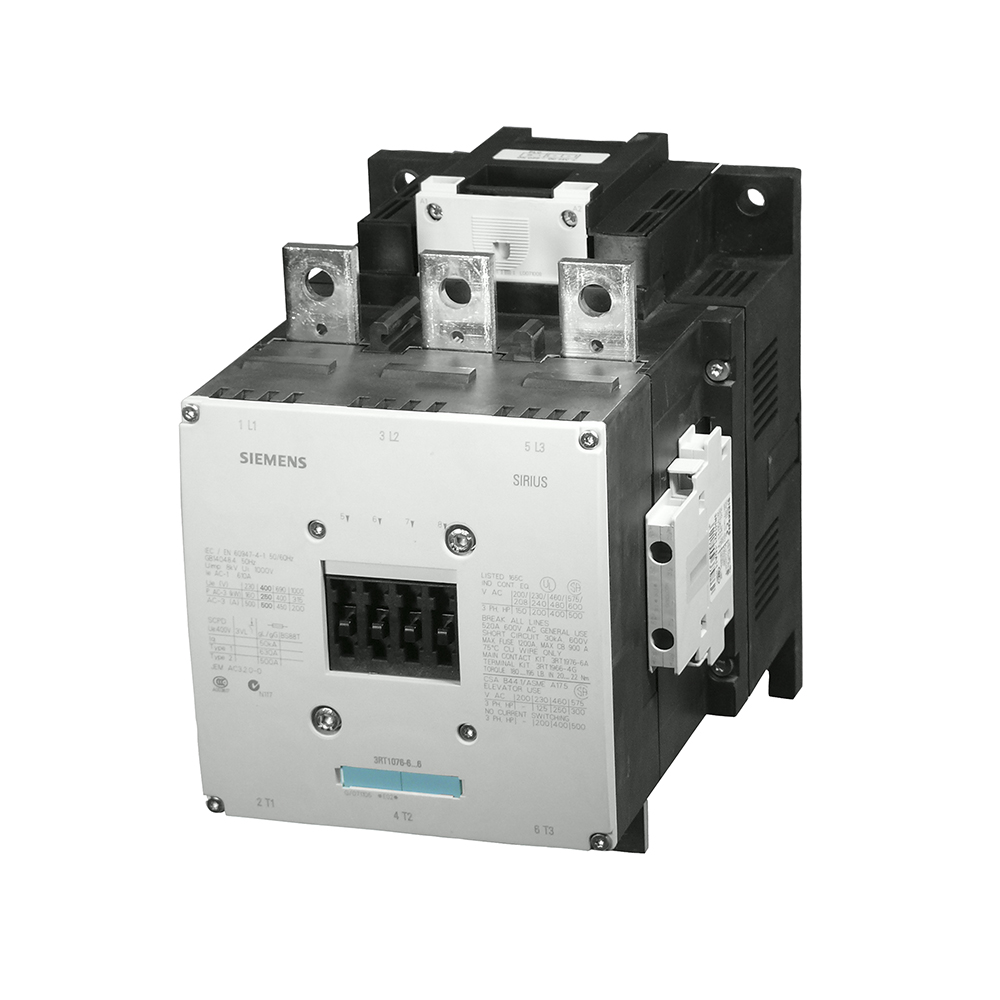 Contactor 690A bobina 220VAC 2NA+2NC 3RT1476-6AP36 Siemens — Siemens