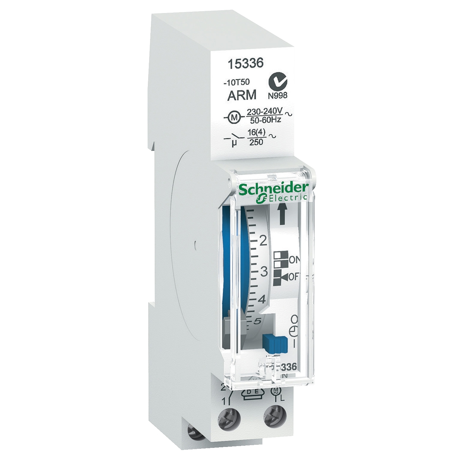 Reloj Hora C/r 1CANAL 100Hrs 15336 — Schneider Electric — Schneider Electric