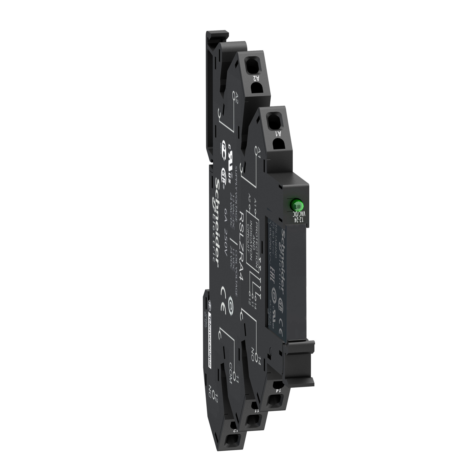Relé 60 V 1 C/O CON BASE 115V AC/DC RSL1PRFU Schneider Electric — Schneider Electric