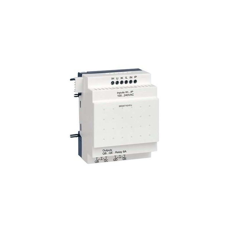 Modulo de Ampliacion - 6 Entradas - 4 Salidas Digitales - SR3 - 220V DC SR3XT101FU — Schneider Electric — Schneider Electric