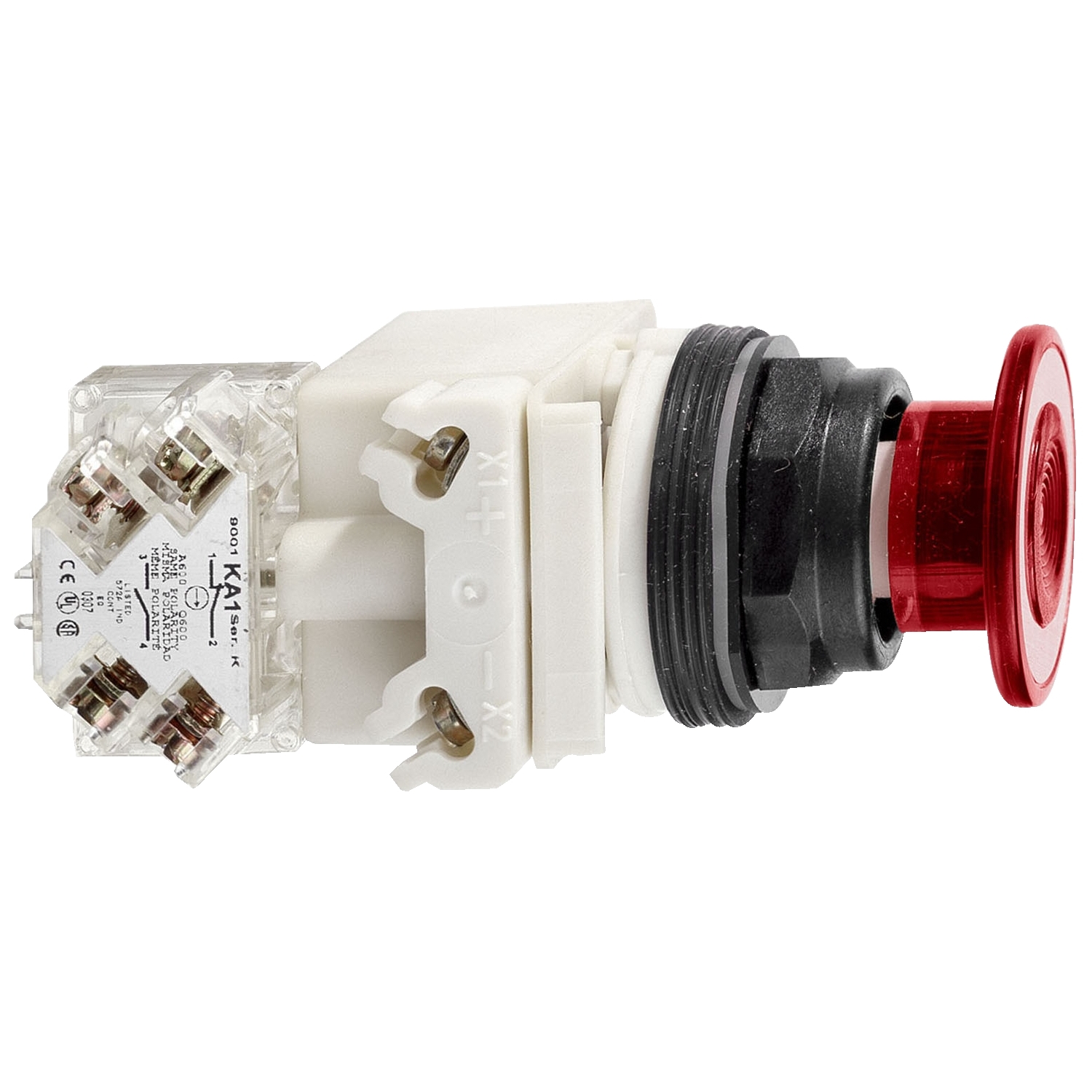 Boton Emergencia 30mm Ilum Rojo 2 Posiciones 9001SKR9P38LRR — Schneider Electric — Schneider Electric