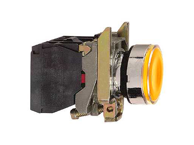 Pulsador Ras Lum Met Arm Nc+na 24V Nrj XB4BW35B5 — Schneider Electric — Schneider Electric