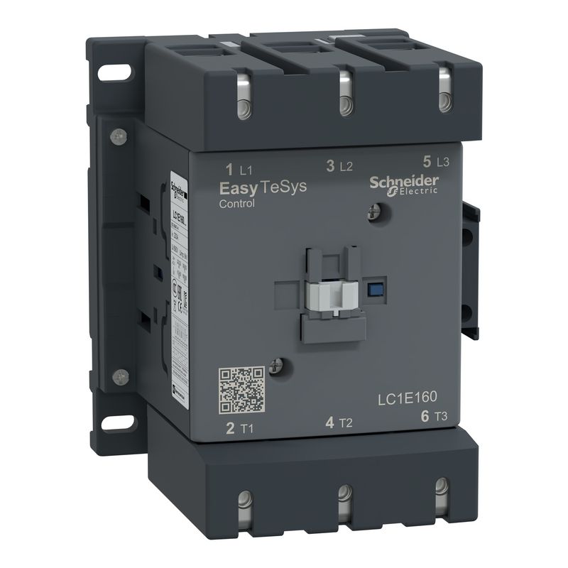 Contactor 3x160A bobina 220VAC LC1E160M5 Schneider — Schneider Electric