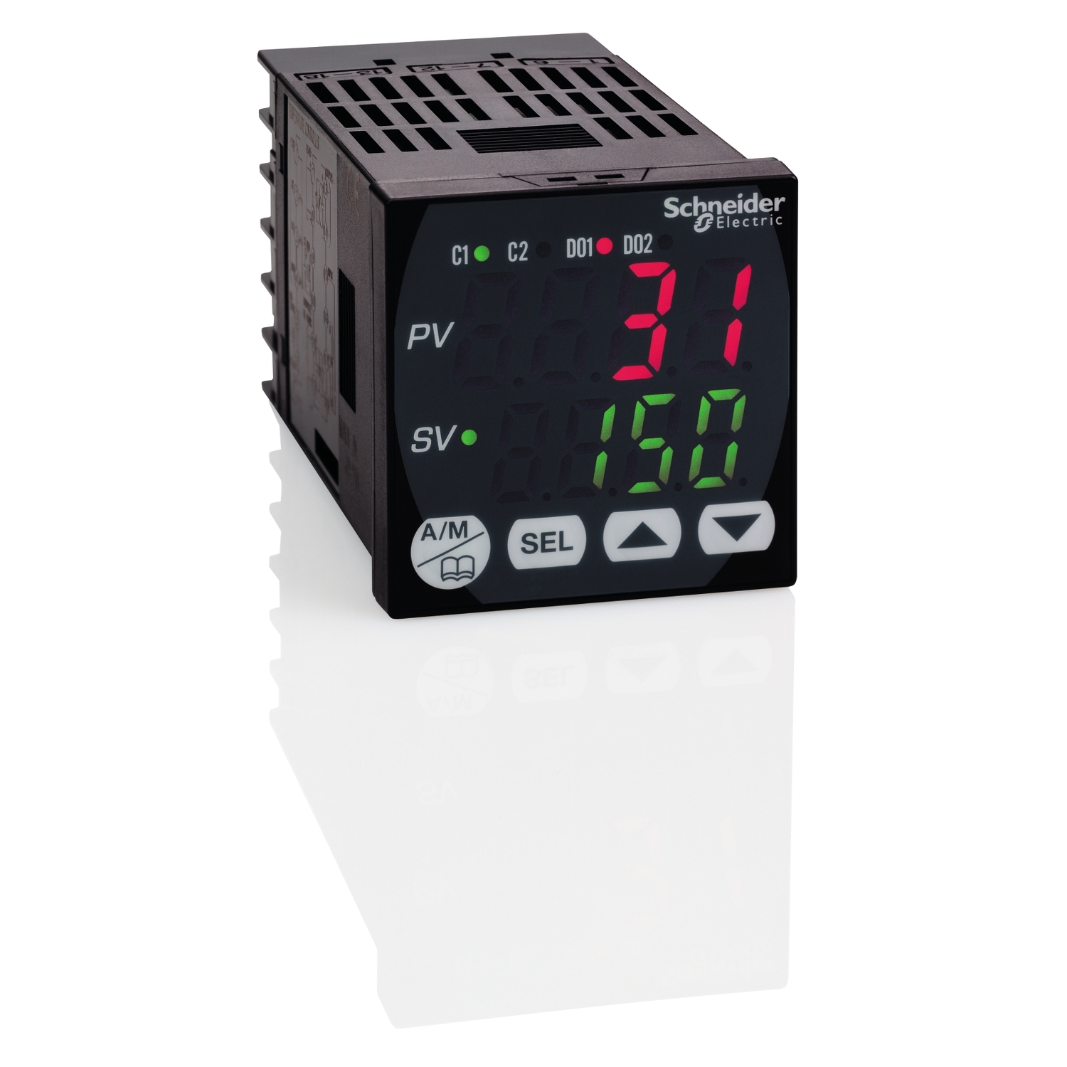 Controlador Temp 48x48 2REL 100-240VAC U REG48PUN2RHU — Schneider Electric — Schneider Electric