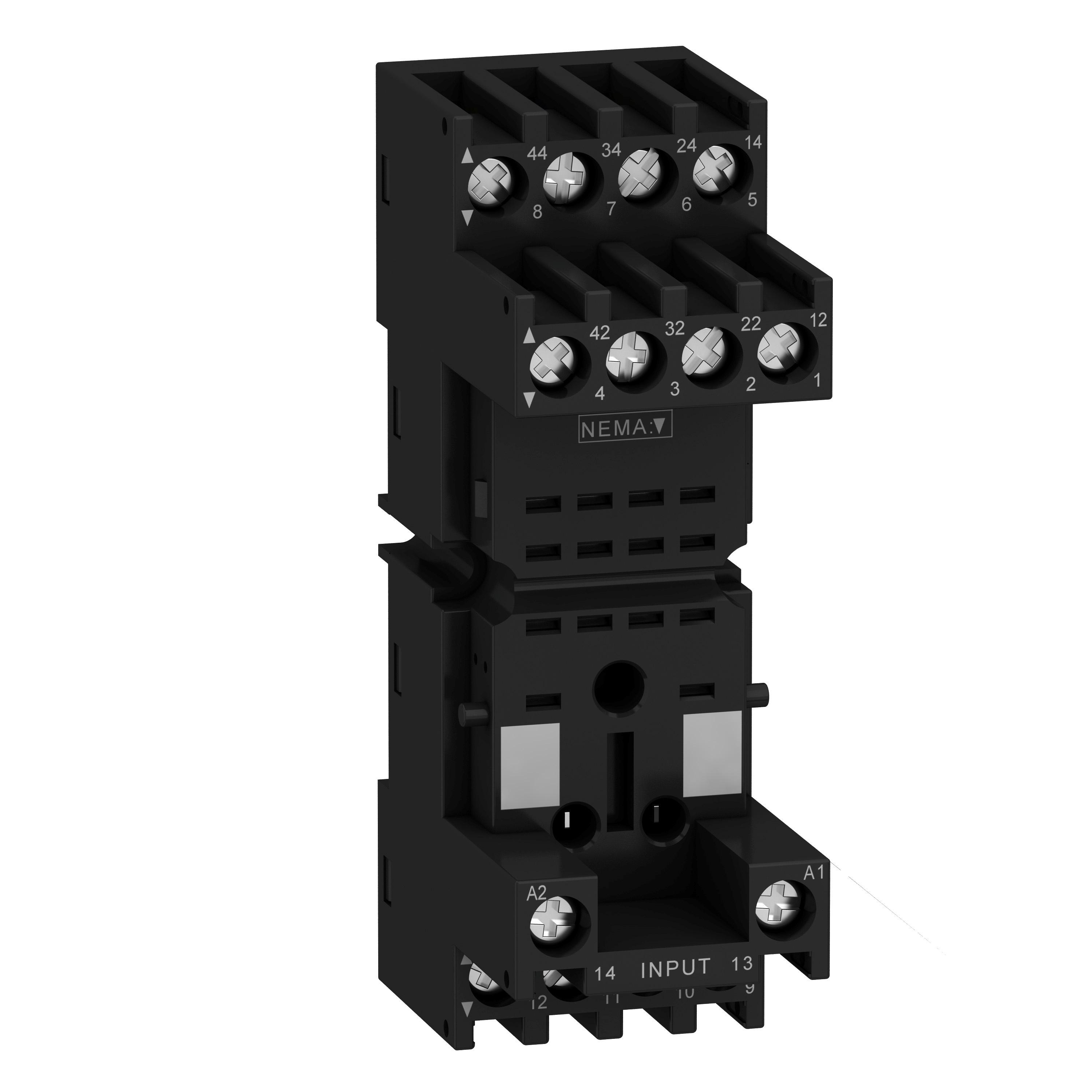 BASE FIJACION RXM 4NA+NC MEZ RXZE2M114M Schneider Electric — Schneider Electric