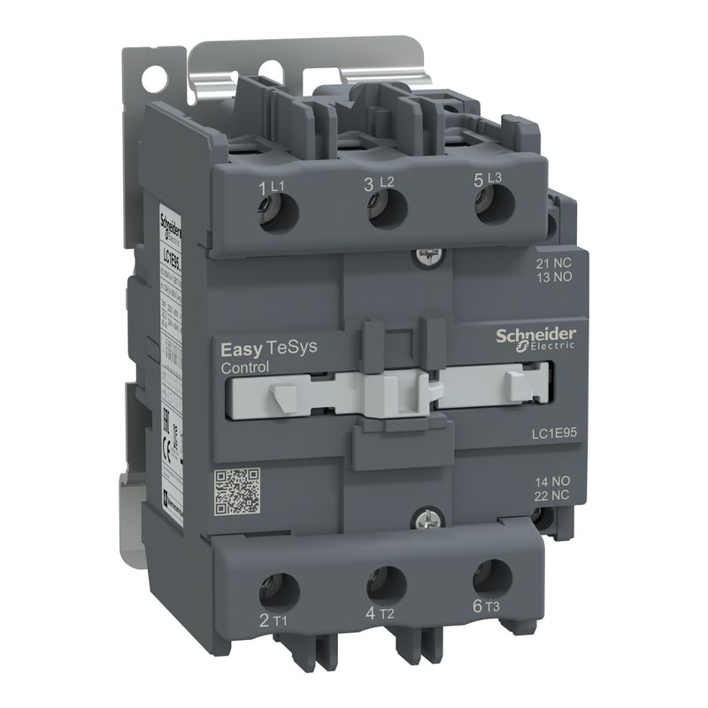 Contactor 3x95A bobina 220VAC LC1E95M5 Schneider — Schneider Electric