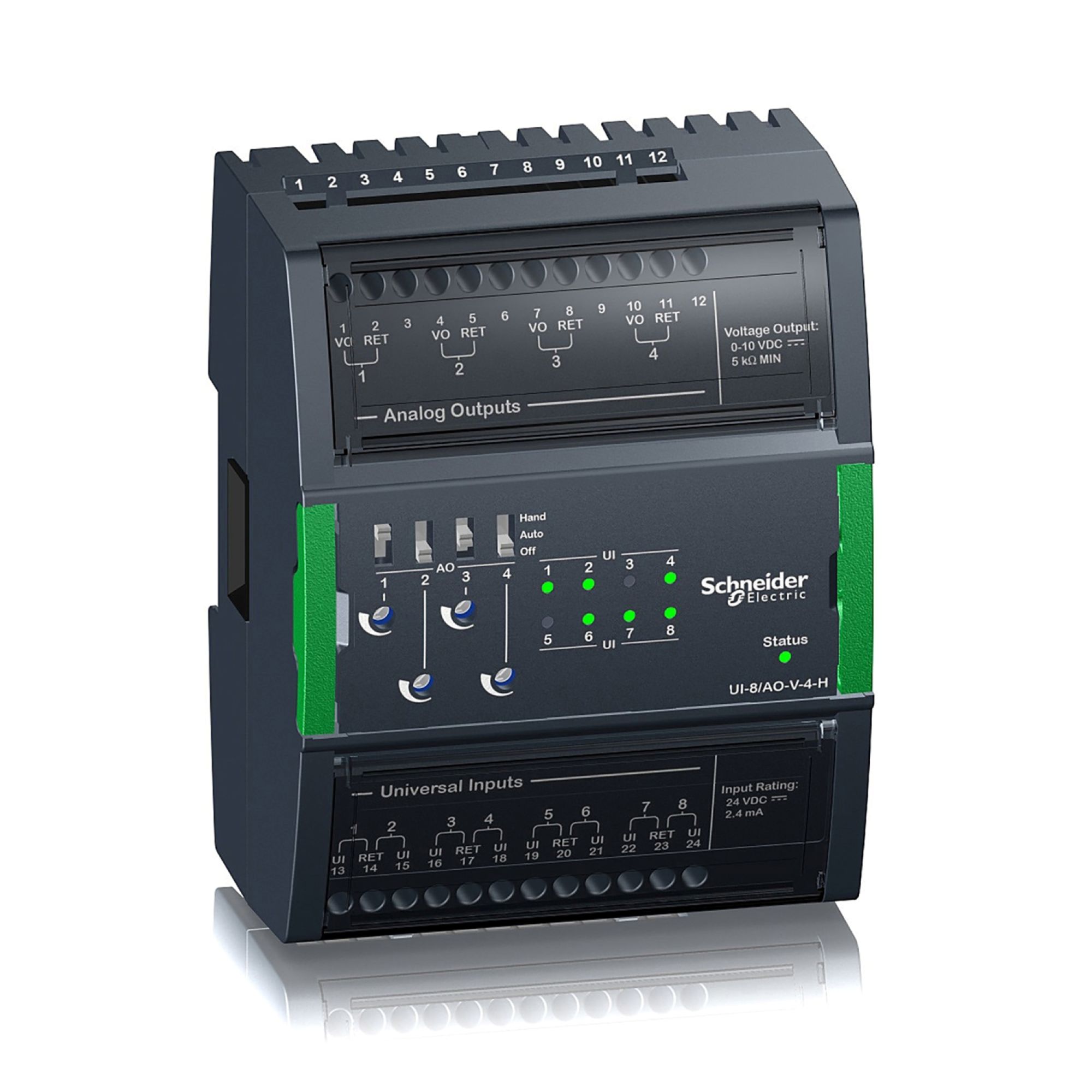 Modulo de Expansion UI-8/AO-V-4-H SXWUI8V4H10001 — Schneider Electric — Schneider Electric