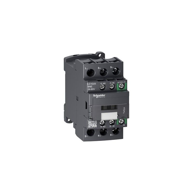 Contactor 25A bobina 60VAC 1NA+1NC LC1D25BNE Schneider — Schneider Electric