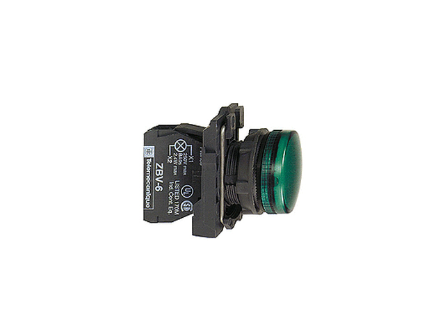 Piloto Lum Plast Arm Con Led 24VAC/DC Ve XB5AVB3 — Schneider Electric — Schneider Electric