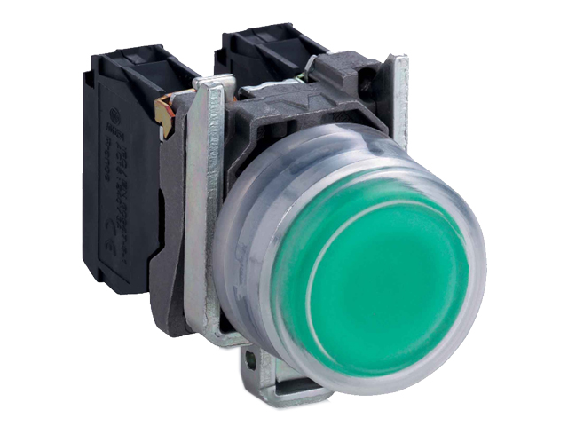 Pulsador Ras Met Arm Con Capuch NA Vr XB4BP31 — Schneider Electric — Schneider Electric
