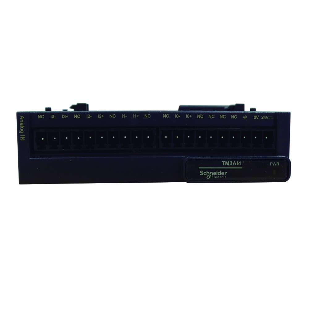 Modulo 4EA/TENSION/CORR Tornillo TM3AI4 M221 — Schneider Electric — Schneider Electric