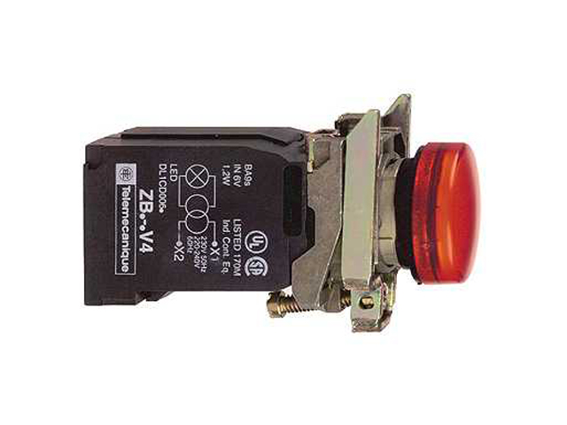 Piloto Lum Met Arm Con Tranf 230-240VAC Ro XB4BV44 — Schneider Electric — Schneider Electric