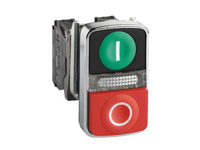 Pulsador Lum Doble 230VAC IP66 Na+nc XB4BW73731M5 — Schneider Electric — Schneider Electric
