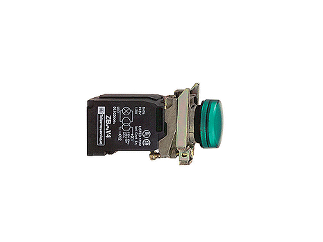 Piloto Lum Met Arm Con Tranf 110-120VAC Ve XB4BV33 — Schneider Electric — Schneider Electric