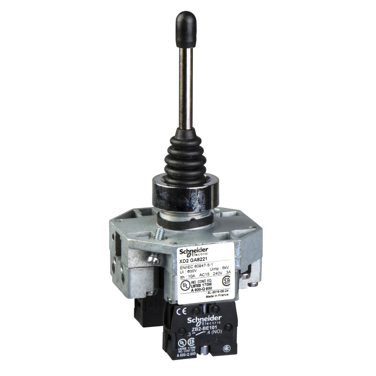 Manipulador 2 Dir.s/vuelta a 0 XD2GA8221 — Schneider Electric — Schneider Electric