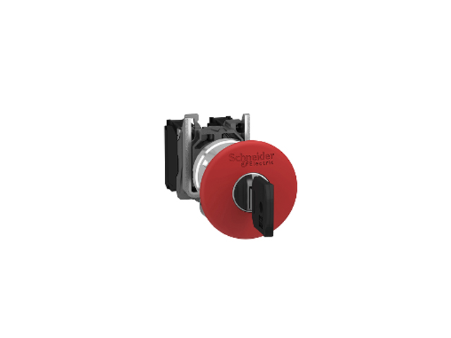 Parada Emer Met Arm Llave NC NA Frau 40mm XB4BS9445 — Schneider Electric — Schneider Electric