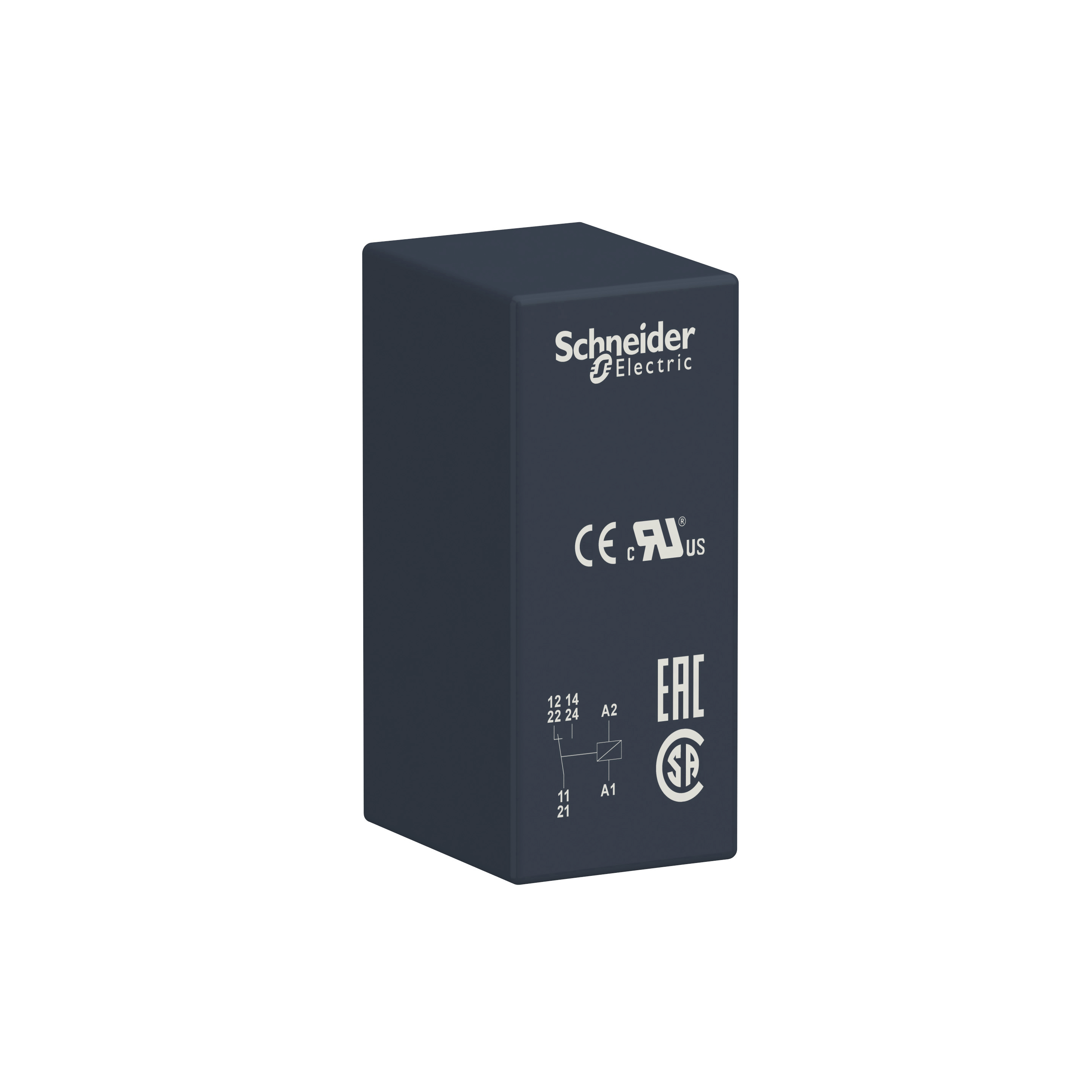 Relé INTERFACE 1NA+1NC 16A 12VCC RSB1A160JD Schneider Electric — Schneider Electric