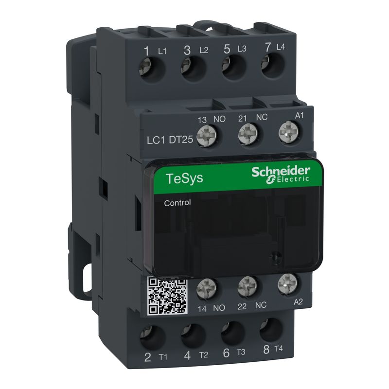 Contactor 4x25A bobina 48VAC 4NA LC1DT25E7 Schneider — Schneider Electric