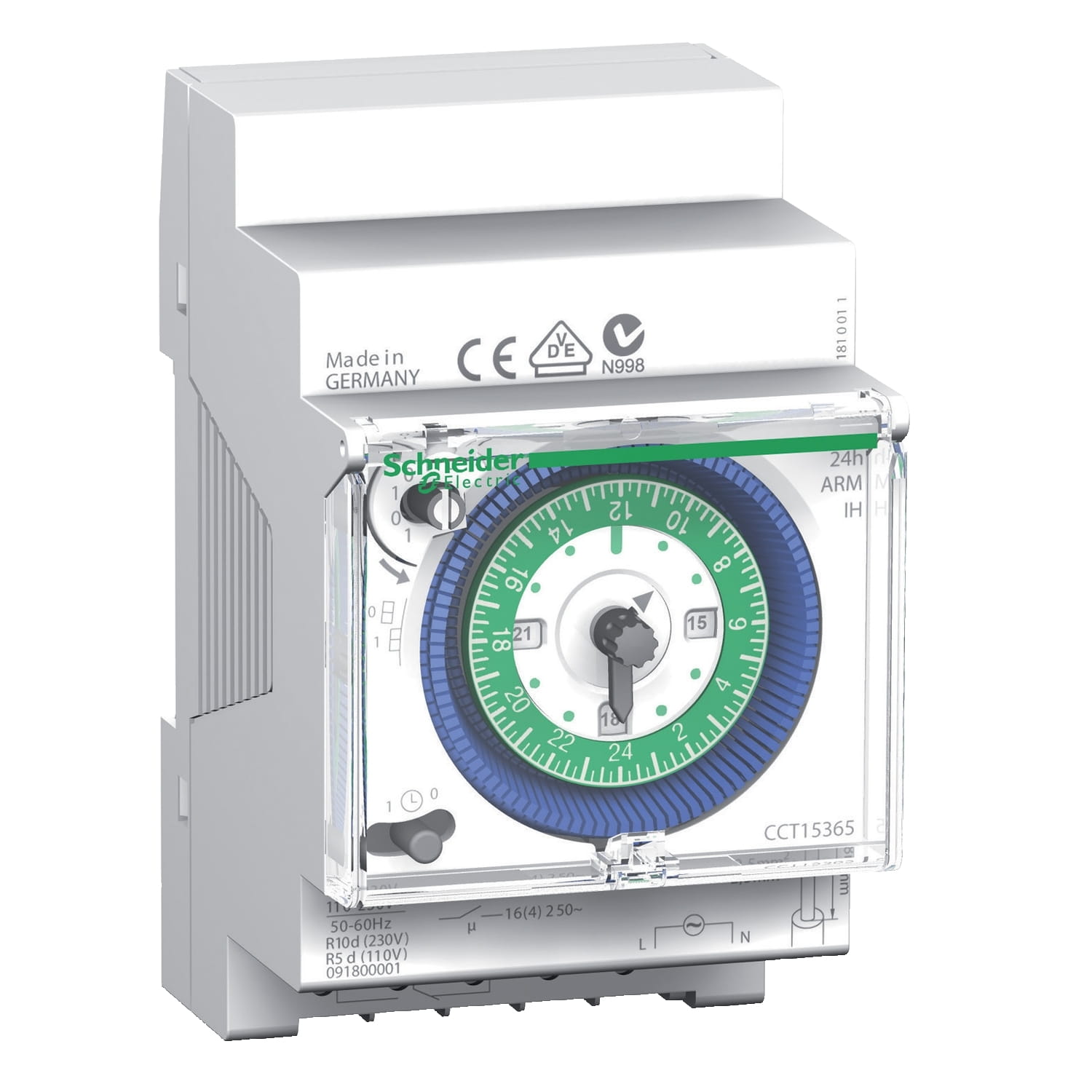 Reloj Hora C/r 1CANAL 150Hrs CCT15365 — Schneider Electric — Schneider Electric