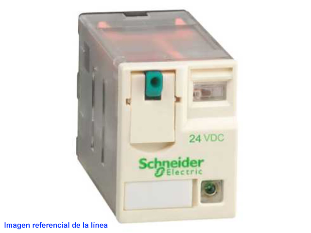 Relé ZELIO MINI 24VDC LED RXM2AB2BD Schneider Electric — Schneider Electric