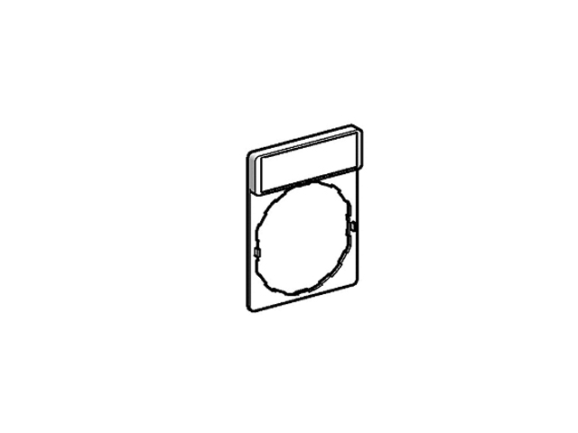 Etiqueta Sin Inscripcion Fondo ZBY2101 — Schneider Electric — Schneider Electric