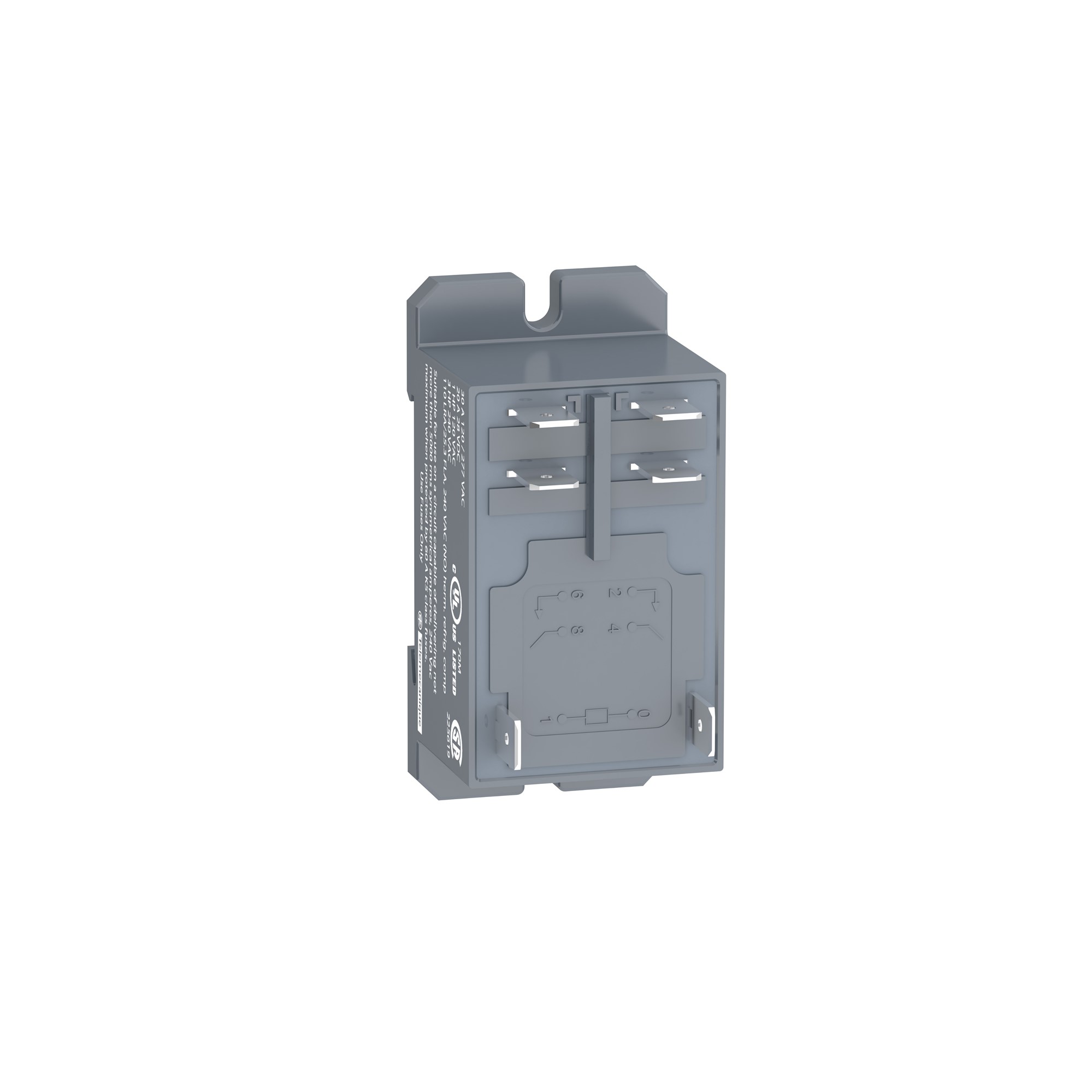 Relé POTENCIA 30A 24V AC 2 NA RPF2AB7 Schneider Electric — Schneider Electric