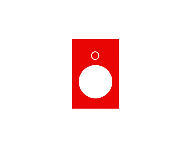 Etiqueta Parada o (30x40mm) ZB2BY2931 — Schneider Electric — Schneider Electric