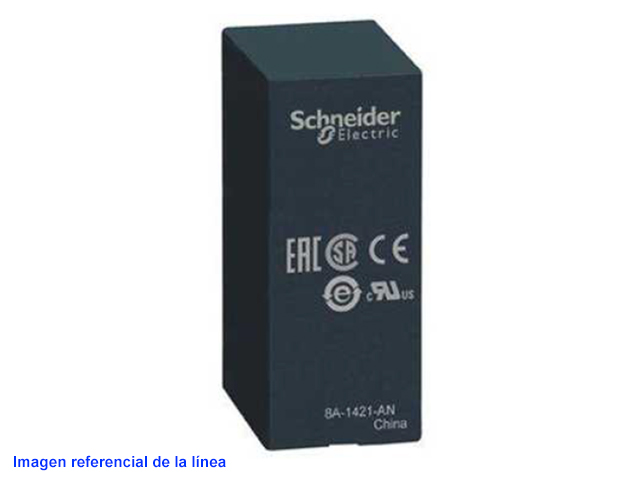Relé INTERFASE 2NA+2NC 8A 24VAC RSB2A080B7 Schneider Electric — Schneider Electric