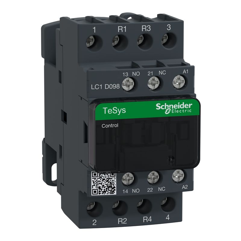 Contactor 4x20A bobina 110VAC LC1D098F7 Schneider — Schneider Electric