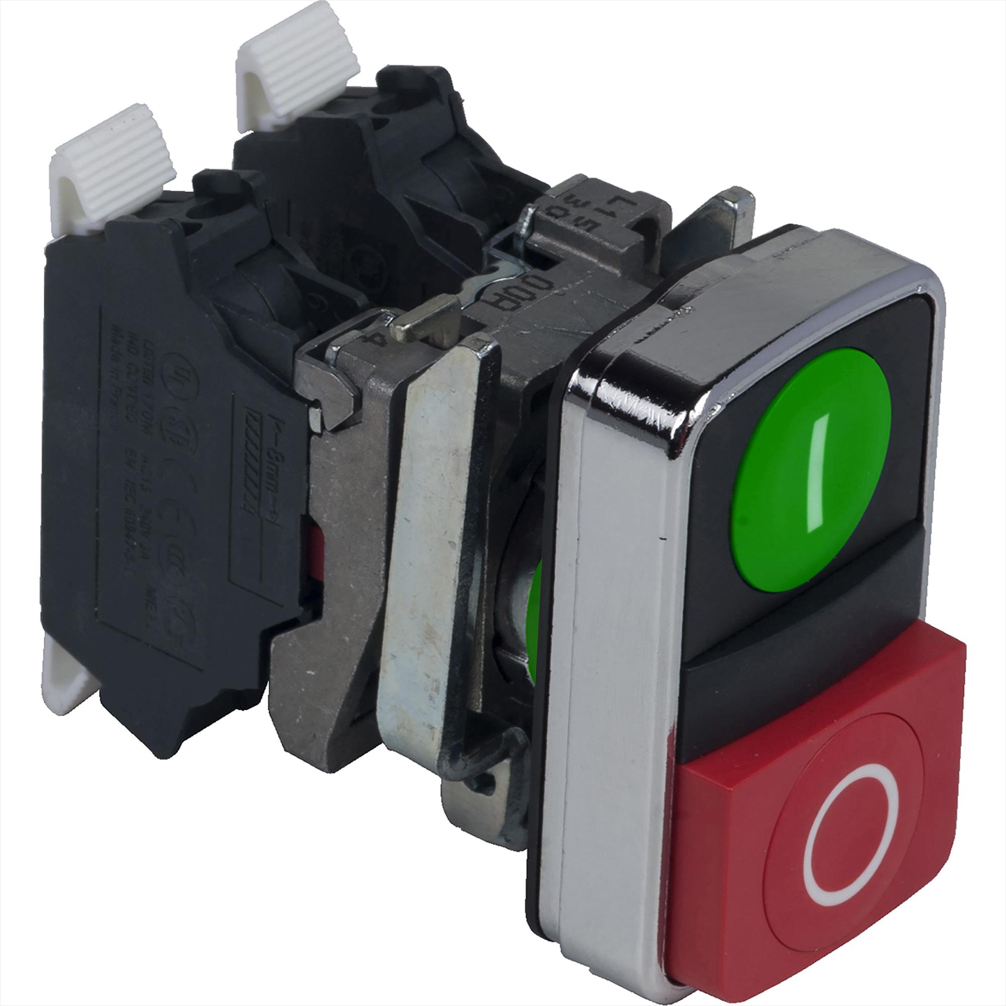 Pulsador Doble Met Arm Sin Led Na+nc XB4BL73415 — Schneider Electric — Schneider Electric