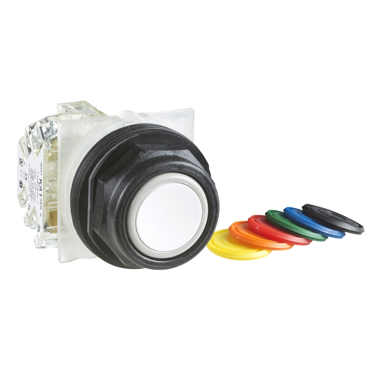 Pulsador NEMA 30mm Pla Ras 7COLOR 1NA 9001SKR1UH5 — Schneider Electric — Schneider Electric