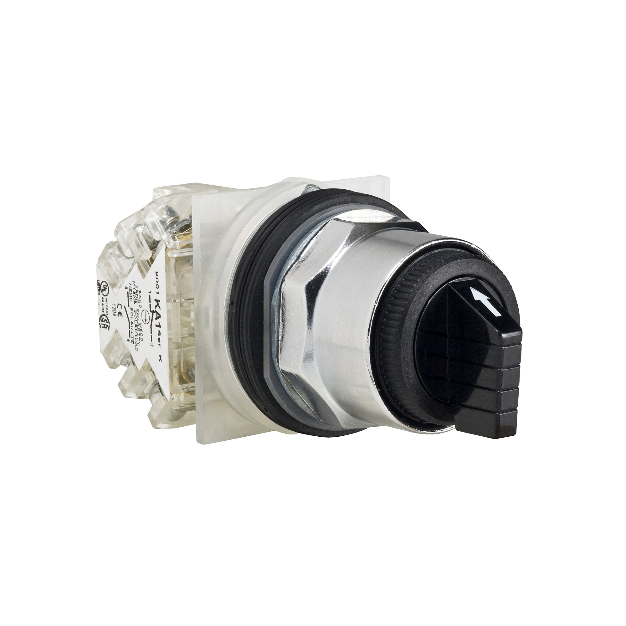 Selector NEMA 30mm Met 3POS Retor Na/nc 9001KS53BH13 — Schneider Electric — Schneider Electric