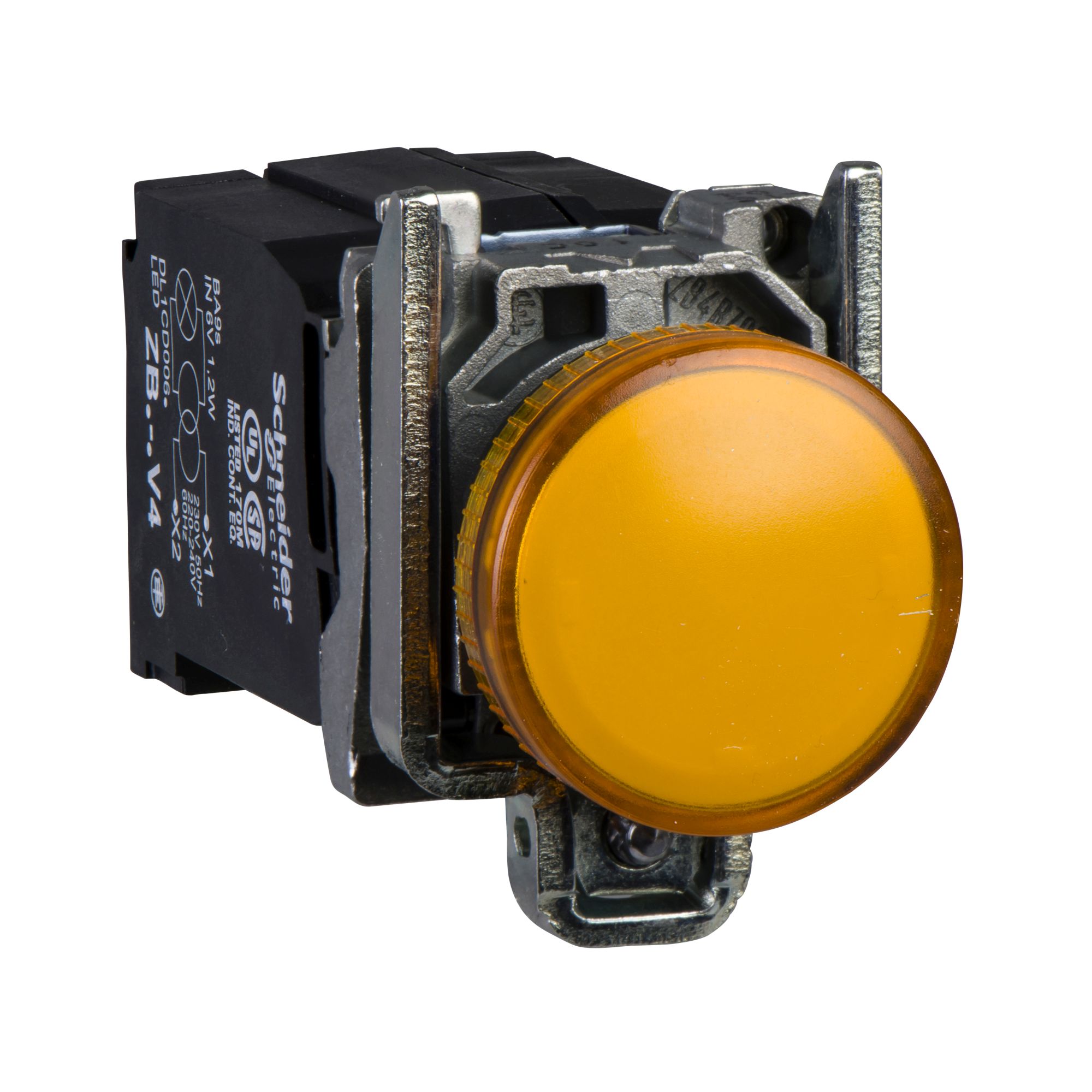 Piloto Lum Met Arm Con Tranf 110-120VAC Am XB4BV35 — Schneider Electric — Schneider Electric