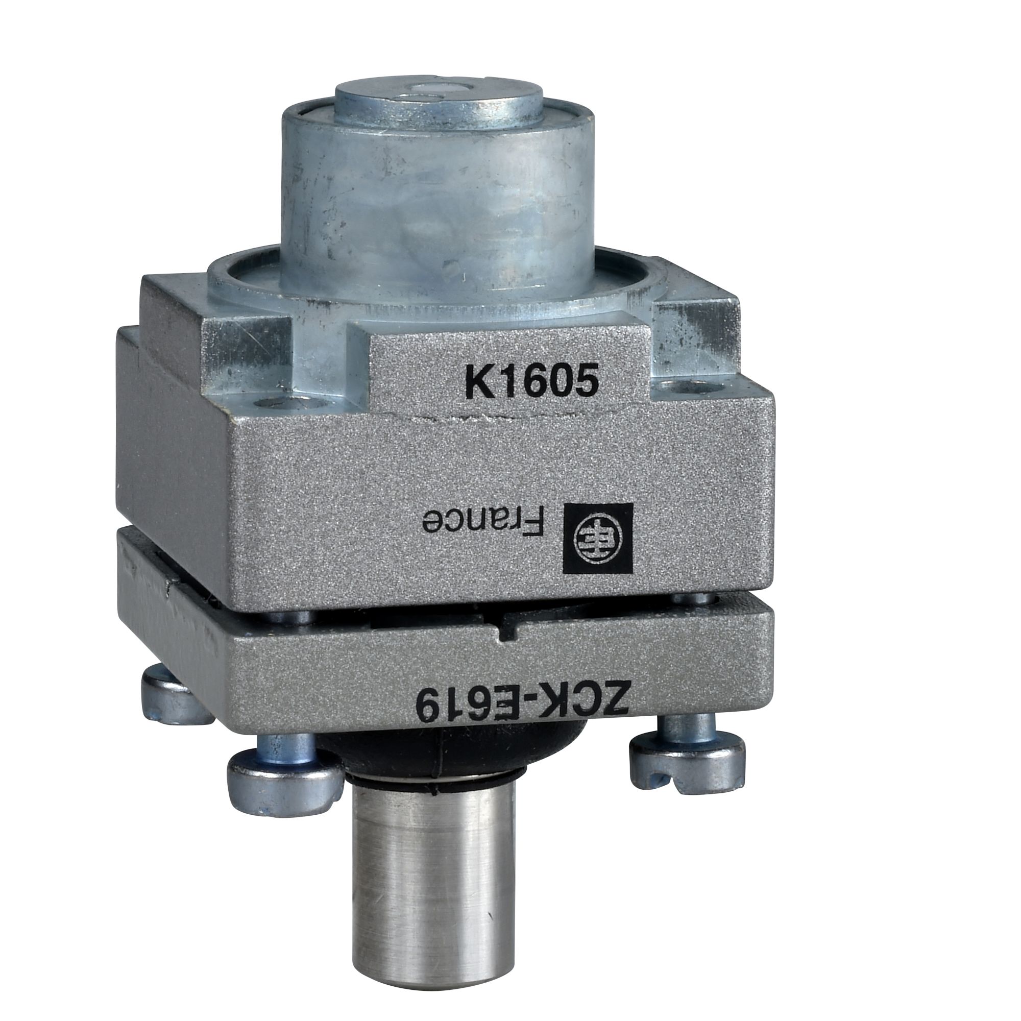 Cabeza con Pulsador Metalico con Fuelle Estanco ZCKE619 — Schneider Electric — Schneider Electric