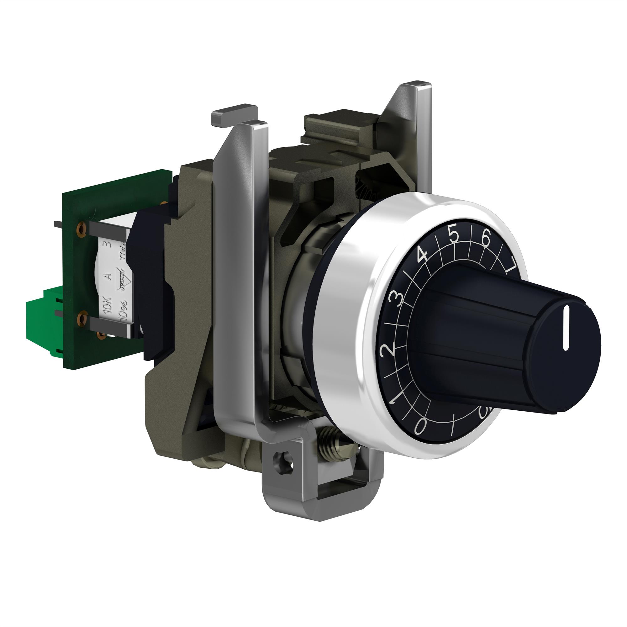 Potenciometro Met 10K Ohm 22cm 30V AC 42V DC XB4BD912R10K — Schneider Electric — Schneider Electric
