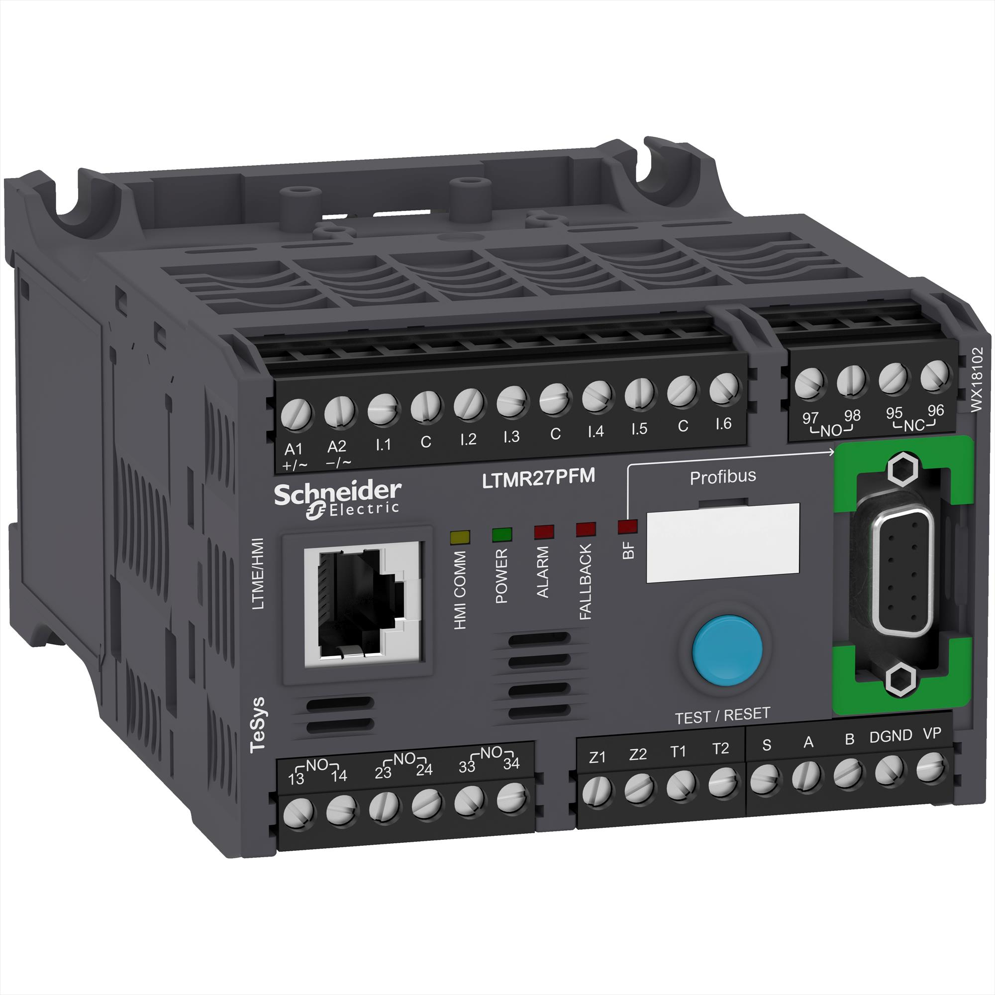Relé TESYS T PROFIBUSDP 27A 100..240VAC LTMR27PFM Schneider Electric — Schneider Electric